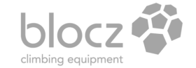 Blocz climbing equipment grey logo