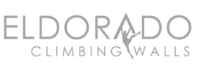 Eldorado climbing walls grey logo